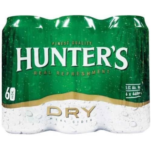 Hunter's Dry CAN (6 x 440ml)