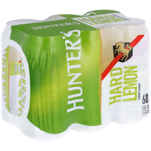 Hunter’s Hard Lemon Can (6 x 440ml)