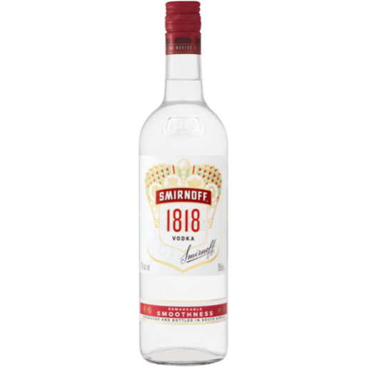 Smirnoff 1818 Vodka (750ml)