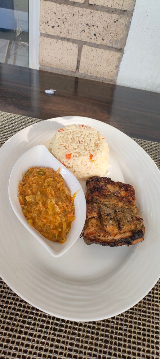 Quarter Chicken - Rice