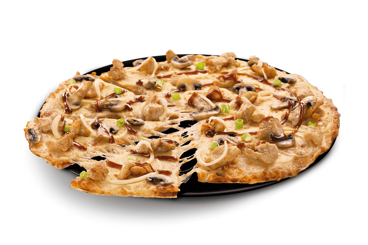 BBQ CHICKEN & MUSHROOM