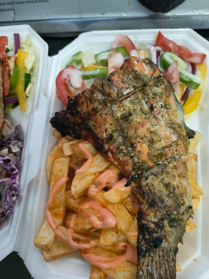 Medium Fillet Served With Chips