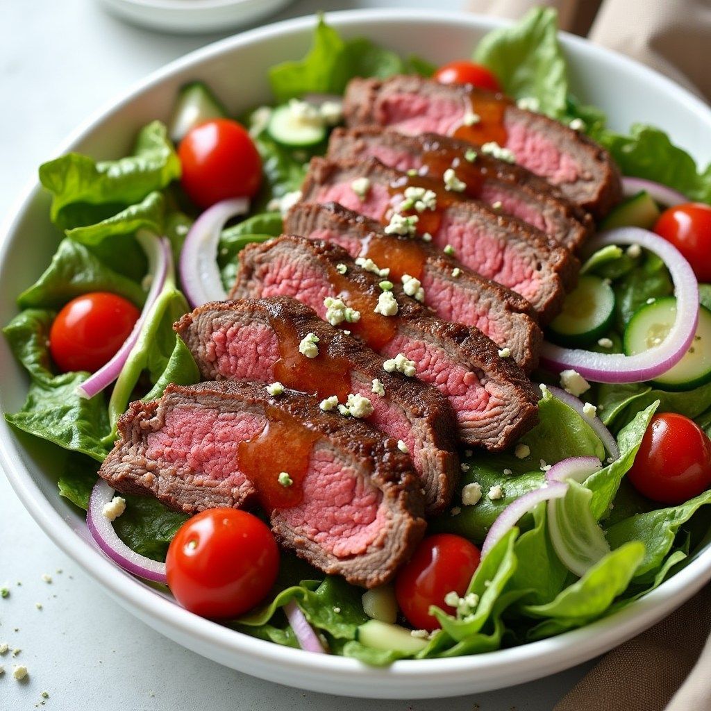 Juicy Steak Salad