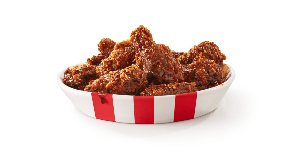 4 DUNKED WINGS