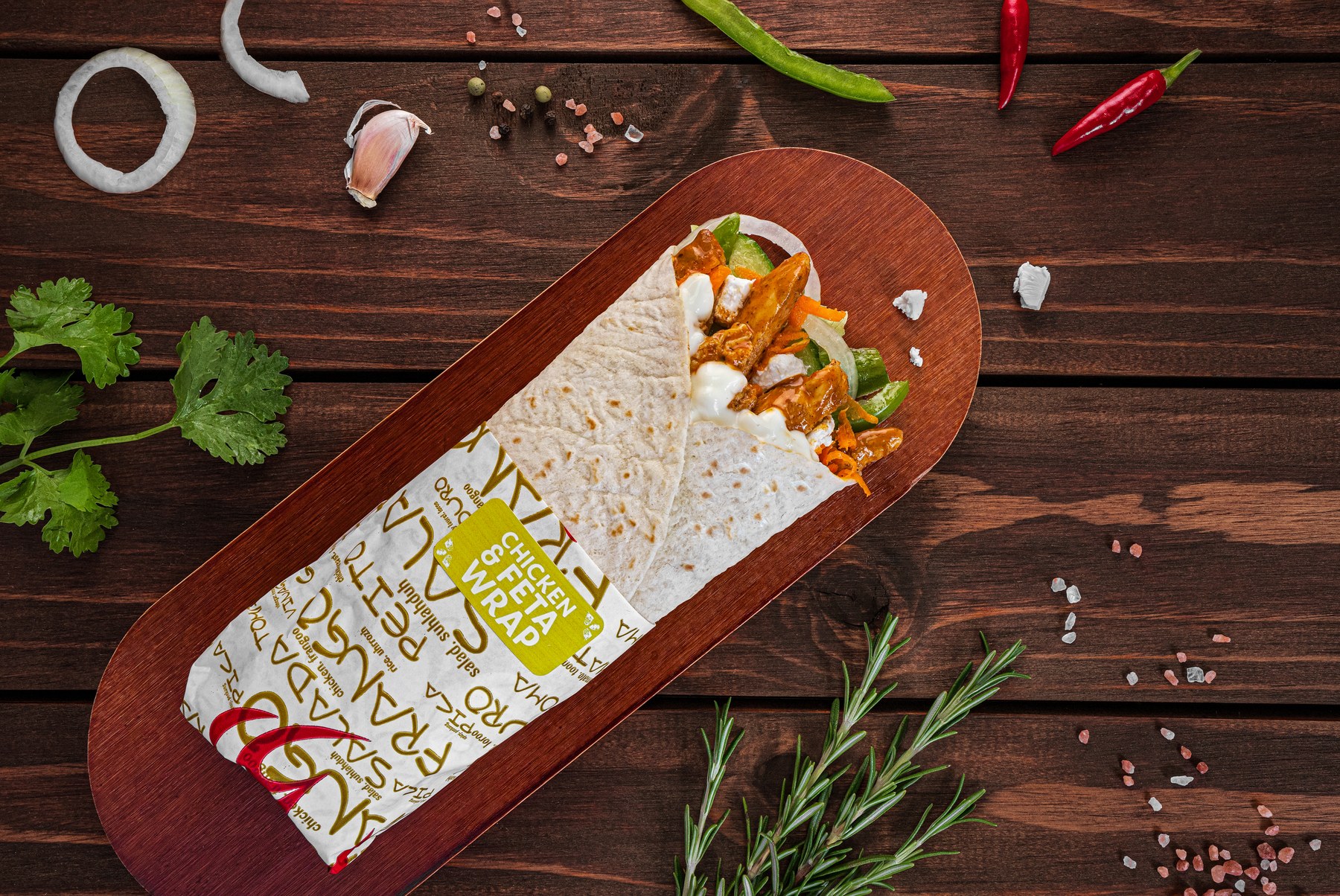 Chicken & Feta Wrap