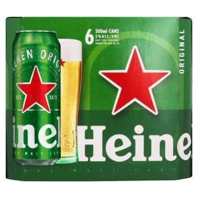 Heineken 6 X 500ml